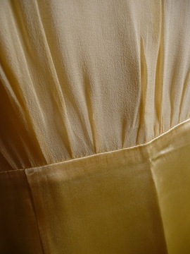sukienka SIMPLE żółta 38 jedwab  CUDO