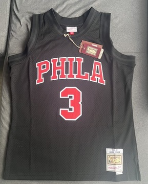 Jersey iverson Philadelphia 76ers NBA Mitchell L