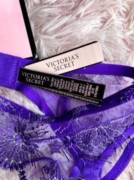 Pas do pończoch haftowany Victoria's Secret XS/S