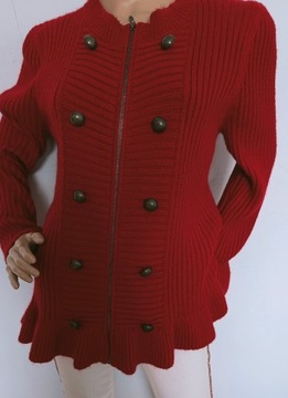 M&S Cudny sweter na zamek xl
