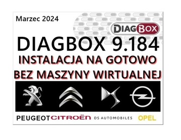 Diagbox 9.184 PL INSTALUJĘ NA GOTOWO czytaj opis