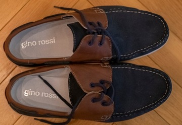 Mokasyny buty męskie Gino Rossi rozmiar 45 trzewik