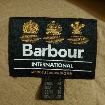 Lekka wygodna kurtka Barbour International