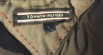 Kurtka damska płaszcz szary Tommy Hilfiger rozm. L