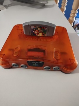 Nintendo 64 fire orange + gry