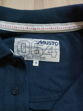 Musto męska koszulka polo granatowa M