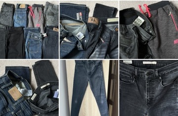 Nike Diesel Lee Levis Wrangler Adidas 8 szt XS/S