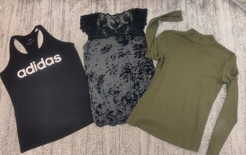 Zestaw ubrań XS / S house Sinsay edc adidas cropp