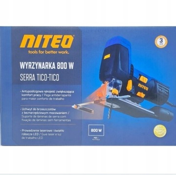 WYRZYNARKA 800W NITEO TOOLS TICO TICO ZASILANIE 