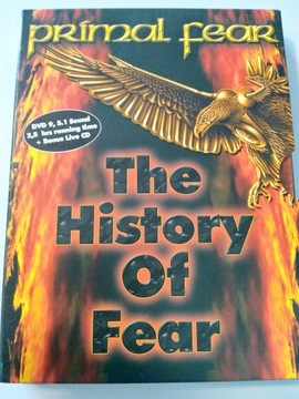 PRIMAL FEAR (DVD+CD) THE HISTORY OF FEAR LIMITOWAN