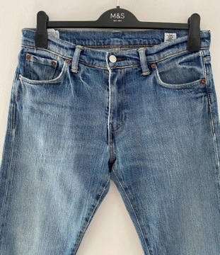 Levi's 504 spodnie jeansowe męskie roz W30 L32 