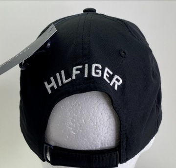 TOMMY HILFIGER CZAPKA Z DASZKIEM WODOODPORNA METKA