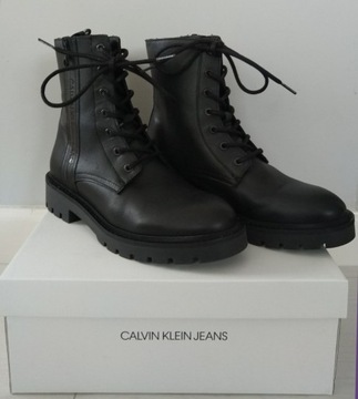 Kozaki Calvin Klein Jeans - r. 40 - stan idealny