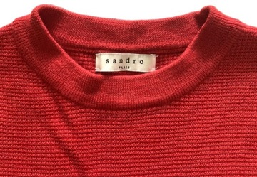 * SANDRO PARIS * Sweter SLIM FIT * r. M * PREMIUM*