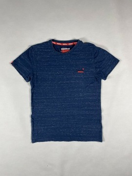 T-shirt SuperDry S granatowy