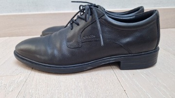 Buty męskie eleganckie skóra GEOX RESPIRA rozm. 40