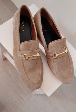 Mokasyny męskie Nowe Walk London Terry Trim Loafer