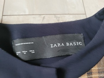 Zara komplet żakiet+ spódnica 38 M nowy kratka