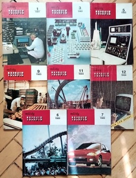 Młody Technik 1981 - 1989 8 szt.