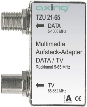 adapter nasadowy rozdzielacz do modemu kablowego 
