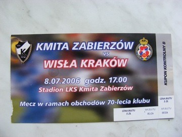 KMITA ZABIERZÓW-WISŁA KRAKÓW 8 07 2006