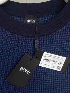 sweter Hugo Boss męski XL granatowy