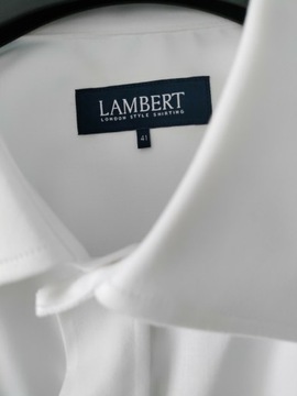 Koszula męska biała r.41 Lambert/Wólczanka