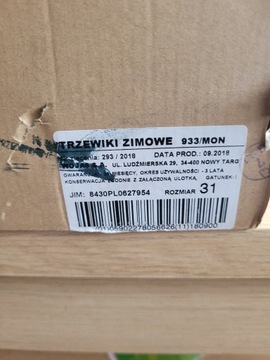 Buty wojskowe zimowe