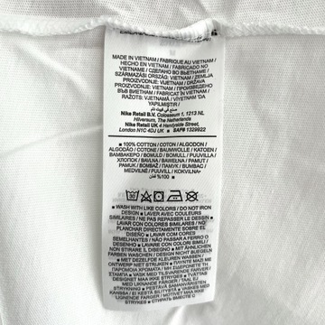 Koszulka t-shirt nike haft logo tee biala white swoosh tech drill air