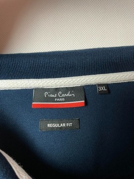 Koszulka Polo Pierre Cardin 3XL granatowo-biała
