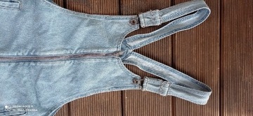 Sukienka jeansowa Cropp XS jasny jeans zip