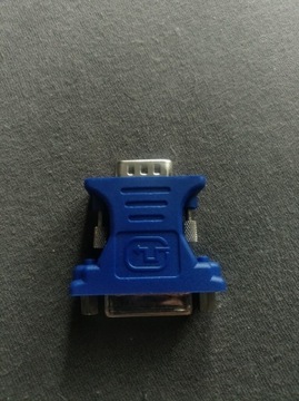 Adapter przejściówka VGA męska na DVI żeńskie