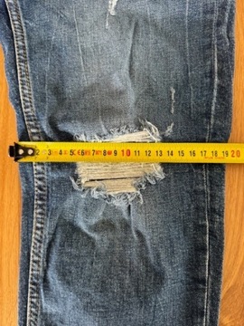 spodnie męskie Zara jeans pas 90-96