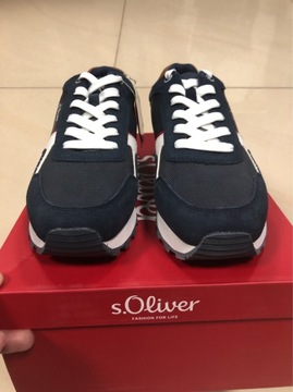 Sneakersy męskie S.OLIVER granatowe 42 nowe 2022r.