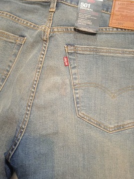 Levis 501 Premium Nowe spodnie jeansy W36 L32