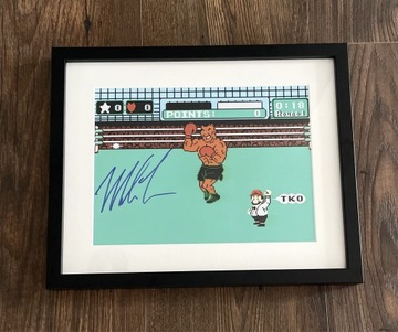 MIKE TYSON - oryginalny autograf! 