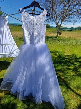 Suknia ślubna biała 40