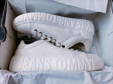 TOMMY JEANS ORYGINALNE NOWE EXTRA SNEAKERSY R.39