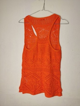 Emilio Pucci ażurowy tank top bluzka 