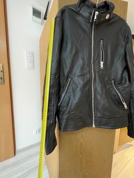 Kurtka męska skóra biker ramoneska H&M wiatrówka 