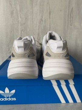 białe męskie buty Adidas Originals ZX 22 BOOST HQ8677 r. 44