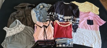 Mega paka zestaw ubrań damskich rozmiar od L do XL
