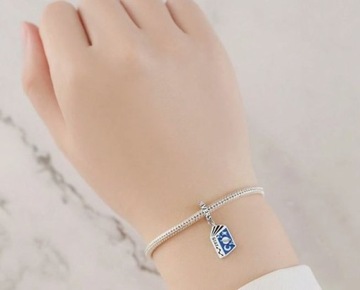 charms zawieszka pandora srebro s925 księga