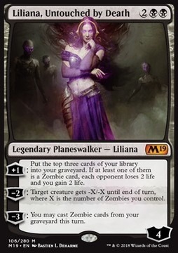 Liliana, Untouched by Death M19 - MTG