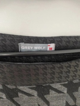 Sukienka dzianinowa Grey Wolf szara rozmiar S/M