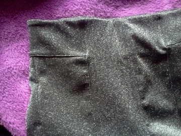 H&M spodnie tregginsy brokatowe wąskie 32 xxs