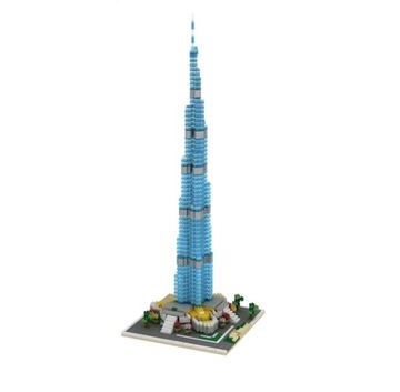 Burj Khalifa Klocki Architecture Dla dzieci 