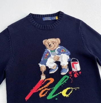 Sweter męski Ralph Lauren Teddy Bear Polo M