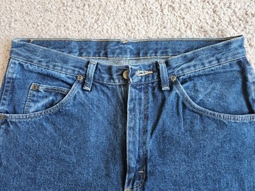 Granatowe jeansy vintage Wrangler, W33 L32