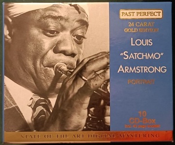 Louis Armstrong Satchmo10 cd 24 cart gold edition 